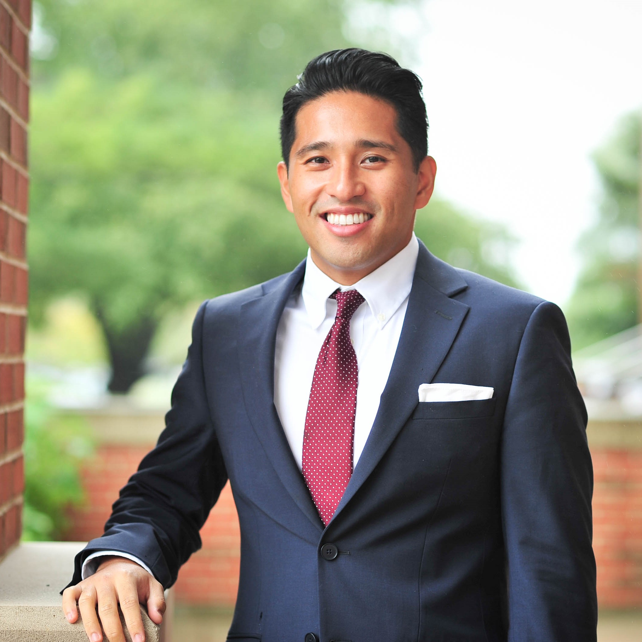 Asian Male smiling